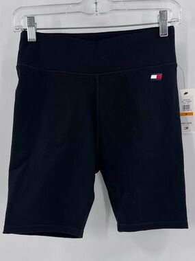 Tommy Hilfiger black bike shorts new size small